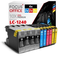 Atrament Focus Office LC1280 LC1240 LC1220 pre Brother čierna (black), červená (magenta), modrá (cyan), sada, žltá (yellow)