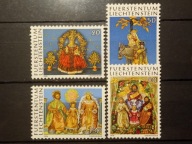 LICHTENSTEIN Mi 662-665 ** 1976 Karácsony