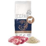 ICEPAW Lamb Rice - jahňacie - nízkokalorické krmivo pre psov (15 kg)