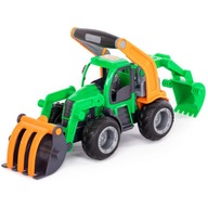 Traktor- nabíjačka s lyžicou Grip Trucks hračka WADER Polesie