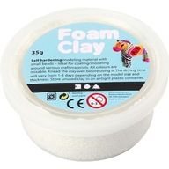Masa Creativ Company Foam Clay biała 35 g