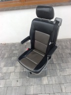 VW T5 T6 MULTIVAN Sitz drehend DRUGI/TRZECI RZAD Leder