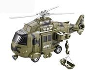 Helikopter wojskowy ratowniczy światło dźwięk 1h