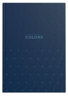 Kockovaný brulion TOP2000 Colors B5/160 modrý