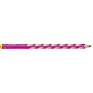 Ołówek EASYgraph HB różowy dla leworęcznych Stabilo