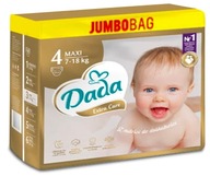 PIELUSZKI PAMPERSY 4 DADA CARE 7-18KG 82 SZTUKI