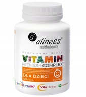 Aliness Premium Vitamíny pre deti 120 tabs.
