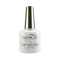 Indigo Top Model Top Coat 7ml zlaté čiastočky