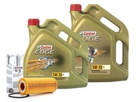 Motorový olej Castrol edge 4 l 5W-30 + 2 iné produkty