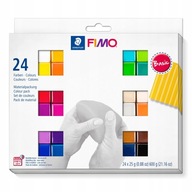 Sada FIMO soft 24 farieb Basic 24x25g