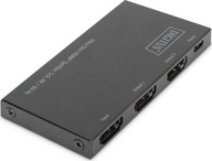 Digitus Rozdzielacz (Splitter) DIGITUS Ultra Slim HDMI 1x2, 4K 60Hz 3D