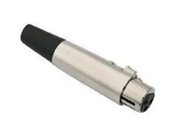 GNIAZDO mikrofonowe XLR canon 3pin na kabel (0816)