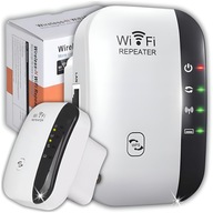 WIFI JELERŐSÍTŐ NAGY HATÓTÁVOLSÁGGAL 300 Mb/s REPEATER 2 MÓD WPS FUNKCIÓ