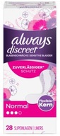 Always Discreet, Wkładki higieniczne Normal. 28szt