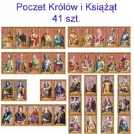 Počet kráľov a kniežat 41 ks v antiráme A4