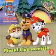 Psi Patrol Filmowe opowieści 2 Pieski i leśna misja (książka + DVD)