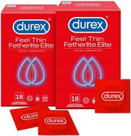 Prezerwatywy DUREX Fetherlite Elite 36 szt CIENKIE