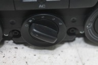 control panel of the air conditioning air conditioning devices 743581-20 SKODA