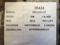 PEUGEOT 308 - Réservoir eau 968 452 7680