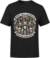 KOSZULKA WIECZÓR KAWALERSKI GADŻETY NA PREZENT TSHIRT EKIPA PANA MŁODEGO