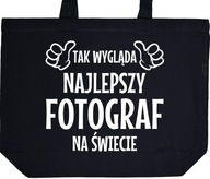 NAJLEPSZY FOTOGRAF torba zakupy prezent