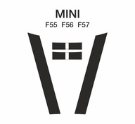 Mini F55, F56, F57 matricák motorháztetőre és csomagtartóra