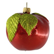 Karácsonyfadísz Alma nagy piros