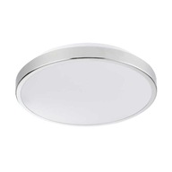 LED stropní svítidlo bílé chromové circular 15W 4000K KERN 30 314864 POLUX