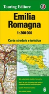 EMILIA-ROMANIA mapa 1:200 000 TOURING EDITORE 2022