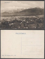 Zakopane Tatry Widok ogólny 1910r