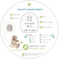 ND19_CLTT-7703-BB, Cloud b? LoveLight Buddies Billy Bunny? -, Šumiaci