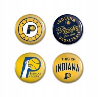 Odznaky Wincraft NBA 4 PACK INDIANA PACERS