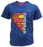 T-SHIRT SUPERMAN KOSZULKA BLUZKA CHŁOPIĘCA R104