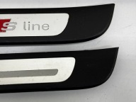 AUDI A6 C7 S-LINE mouldings caps threshold KOMPLET SLINE