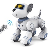 AI robot zdalnie sterowana zabawka dla dzieci programowanie głosowe elektroniczny pies dla zwierząt domowych