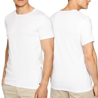 Tommy Hilfiger pánske tričko biely bavlnený komplet 3 ks s krabičkou M