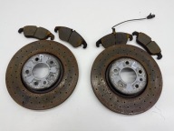 AUDI A6 C7 2.0 TDI CNH discs + plates ZIMMERMANN KOMPLET front