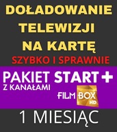 DOŁADOWANIE TNK PAKIET START+ z FILMBOX 1 MIESIĄC