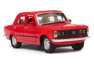 Fiat 125p veľký Fiat Poľský legendy PRL Welly červená