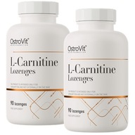 OstroVit L-Carnitine 90 tabl do ssania Spalacz tłuszczu L-Karnityna