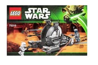 LEGO Star Wars INSTRUKCJA Alliance Tank Droid 75015