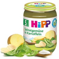 HiPP Krémový špenát so zemiakmi Wit B Železo