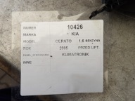 Kia Cerato and panel sterownia