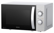 Kuchenka Mikrofalowa Mikrofalówka Sencor 20L 700W Front inox