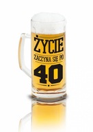 Pivovarský pohár darček 40 rokov narodeniny