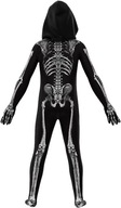 KOSTIUM COSPLAY STRÓJ SZKIELET BODY HALLOWEEN DLA DZIECI