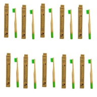 Bambusová kefka pre deti - sada 40ks