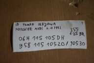 IDEALNA Pompa olio PORSCHE AUDI 2.0 TFSI 1