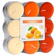 ŚWIECZKI ZAPACHOWE PODGRZEWACZE POMARAŃCZA świeca świece TEALIGHT 18 szt