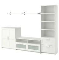 IKEA BRIMNES / BERGSHULT Sada nábytku 258x41x190cm